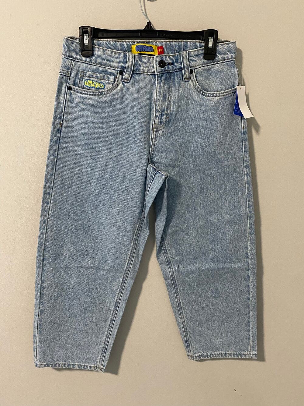 New Empyre Easy Now Ultra Loose Youth Y2K Skater Jeans Size 25